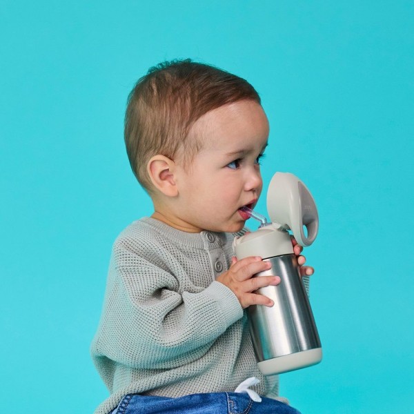B.BOX Termoska na pití s brčkem 350 ml