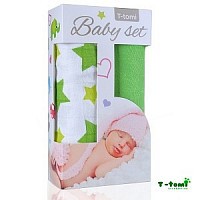 Baby set - 2x bambusová osuška