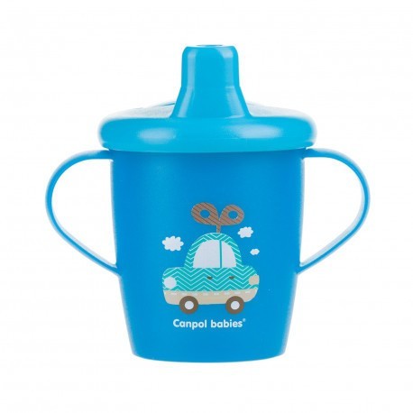 Canpol babies nevylévací hrníček Anywayup s potiskem Toys z kolekce Haberman
