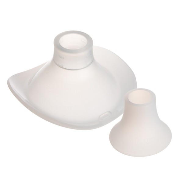CANPOL BABIES Náhradní silikonový trychtýř a vložky 24/21/19mm k odsávačce mateřského mléka Hands-Free