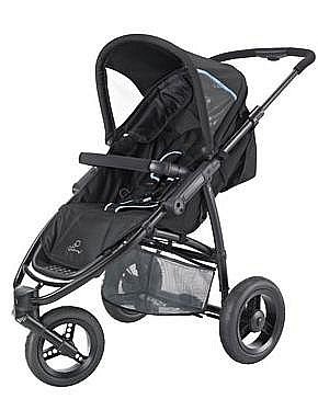Kočárek Quinny Speedi Pack Rocking Black