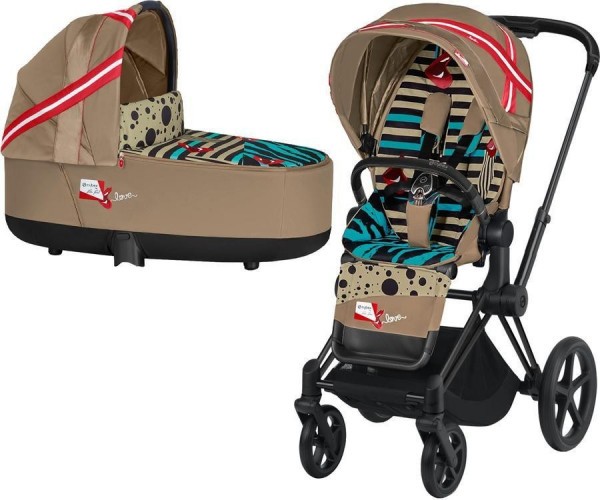 Kočárek CYBEX by Karolina Kurkova Priam Lux Seat 2021 včetně korby