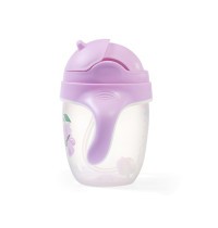 BABYONO Hrnek učicí s brčkem 6m+