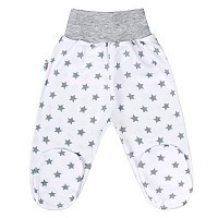 Kojenecké polodupačky New Baby Classic II šedé s hvězdičkami Kojenecké polodupačky New Baby Classic II šedé s hvězdičkami