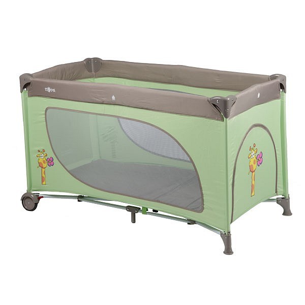 Cestovní postýlka Camping s kolečky
