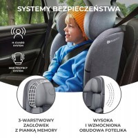 KINDERKRAFT Autosedačka Oneto3 i-Size 76-150cm + Isofix