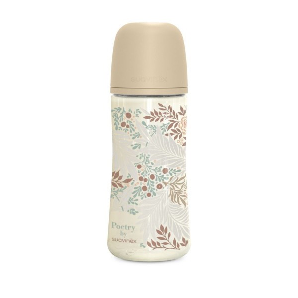 SUAVINEX Kojenecká láhev POETRY 360ml FYZIOL PRŮTOK L