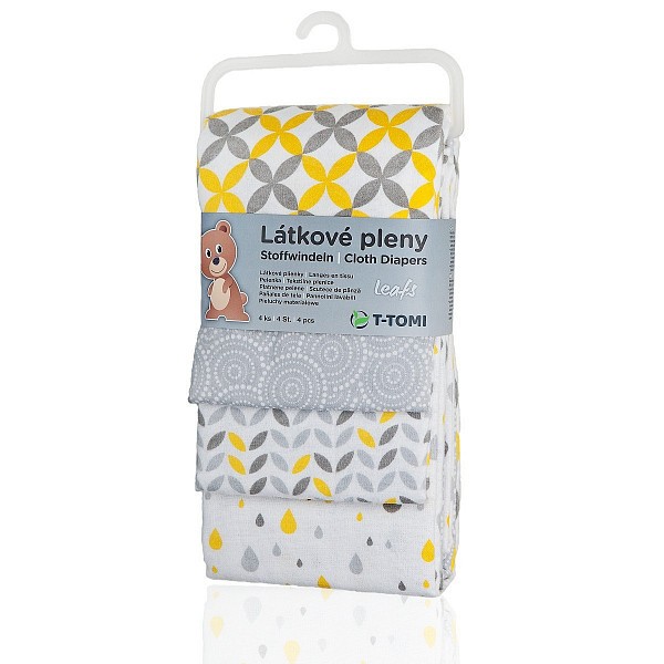 T-TOMI Látkové pleny,  4 ks