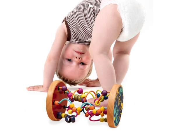 B-TOYS Válec labyrint s korálky Loopty Loo