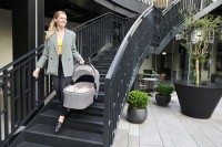 KINDERKRAFT Kočárek kombinovaný Everyday 2v1 Black Dark Grey