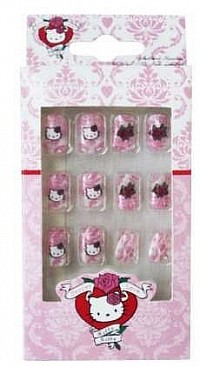 Hello Kitty - umělé nehty - nalepovací
