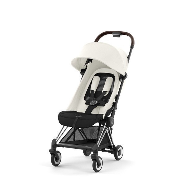 CYBEX COYA Chrome Dark Brown  Golfový kočárek