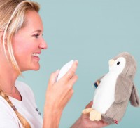 ZAZU Tučňák Phoebe - Šumící zvířátko s nočním světlem a hlasovým rekordérem