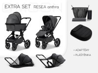 MONN RESEA + Extra set Kombinovaný kočárek