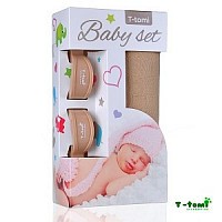 Baby set - bambusová osuška + kočárkový kolíček Baby set - bambusová osuška + kočárkový kolíček