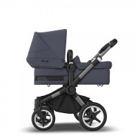 Bugaboo Donkey 5 Mono complete Graphite/Stormy blue-Stormy blue