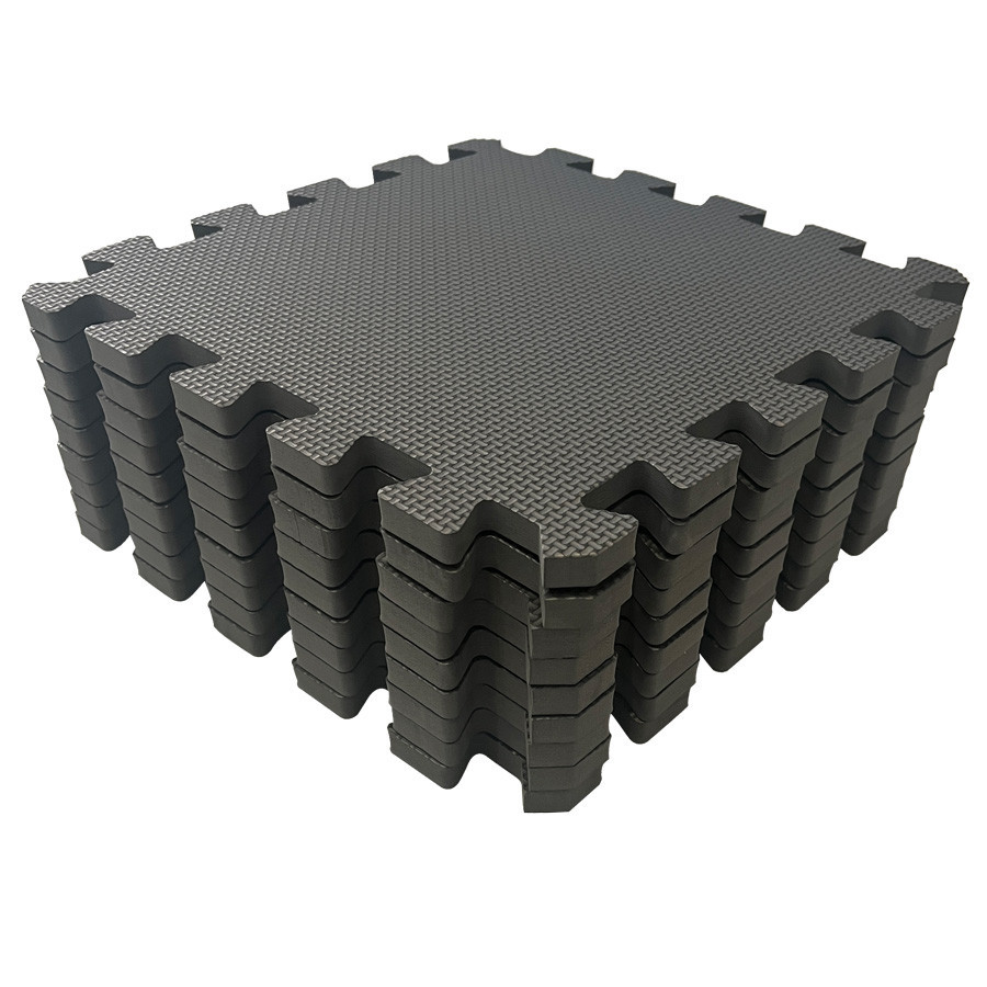 RIALTO BABY Hrací podložka puzzle 90x90 cm - Cool Gray 90x90 cm