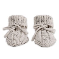 LODGER Capáčky Knit Cable vel. 0 - 6 měsíců