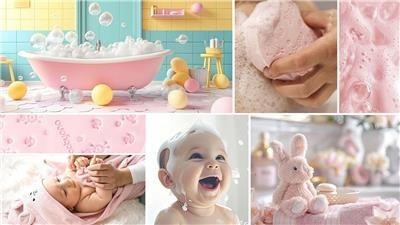 BABYONO Houbička na mytí