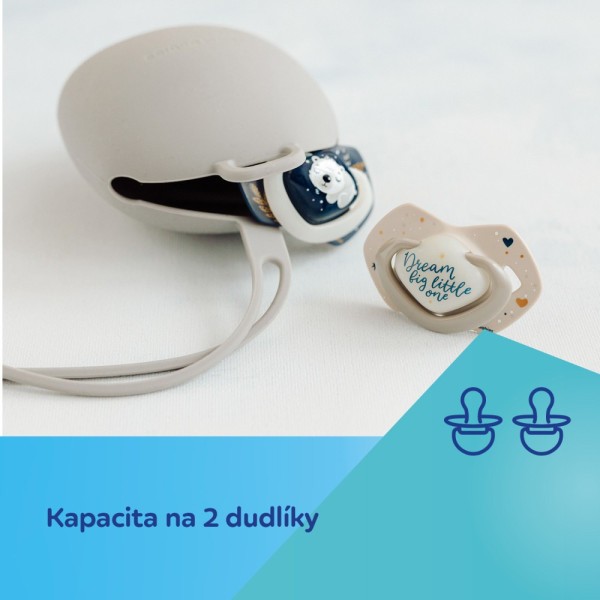 CANPOL BABIES Silikonové pouzdro na dudlík