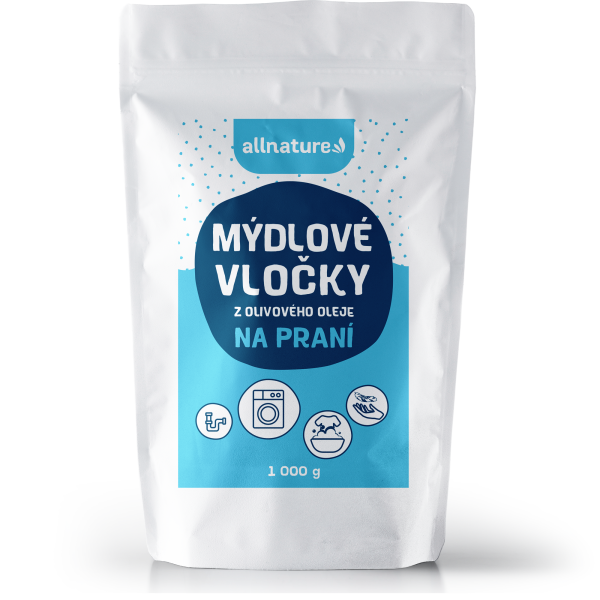 ALLNATURE Mýdlové vločky z olivového oleje 1000 g