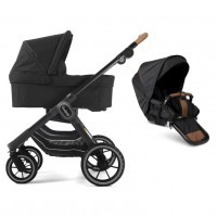 Emmaljunga set NXT90 2021 black outdoor | FLAT outdoor black