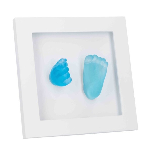 DOOKY Crystal Memories DeLuxe 3D Frame Handprint & Footprint