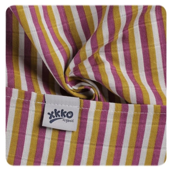 KIKKO Dětské pleny z biobavlny XKKO Organic 70x70 Staré časy