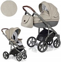 Kočárek s otočnými koly Roan Bass Soft - Olive Garden