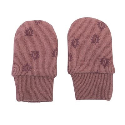 LODGER Mittens Print Rib Rukavičky