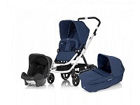 Kočárek Britax Go + Britax Hluboká korba Go + autosedačka