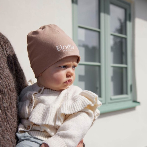 ELODIE DETAILS Jarní bavlněná čepice Logo Beanies