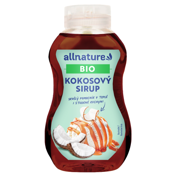 ALLNATURE Kokosový sirup BIO 250 ml