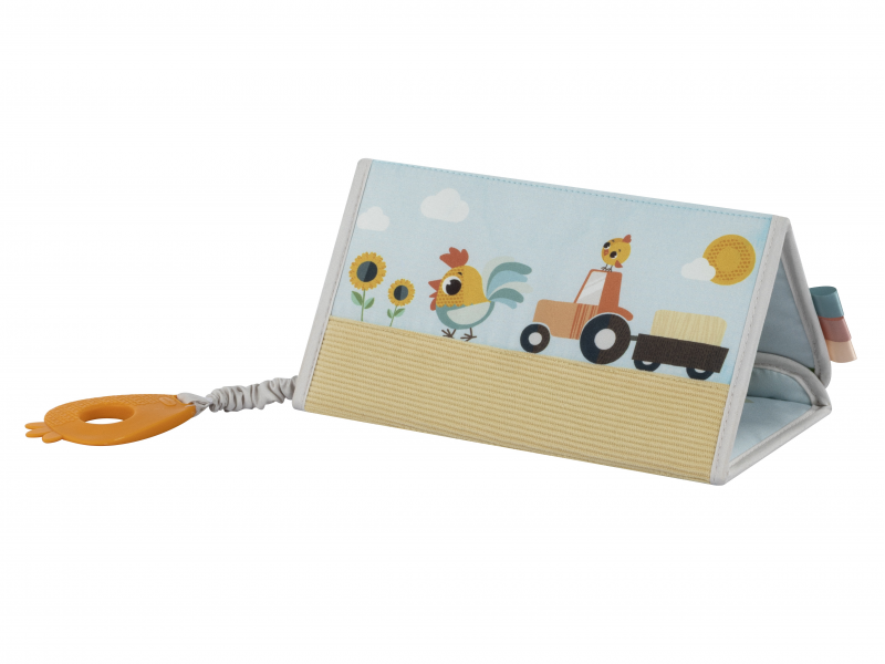 TINY LOVE Knížka s aktivitami pro hru na bříšku Farmers Funday