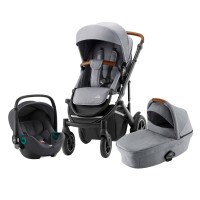 Set kočárek Smile III + hluboká korba + autosedačka Baby Safe iSense