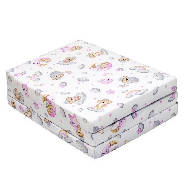 NEW BABY Skládací matrace do postýlky STANDARD 120x60x5 cm