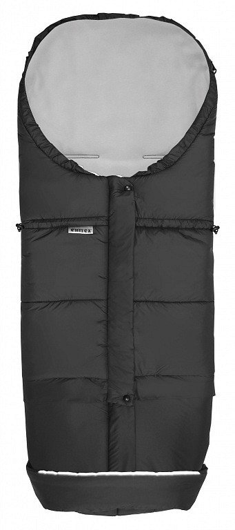 Fusak MONTI 3v1 černý+světle šedý