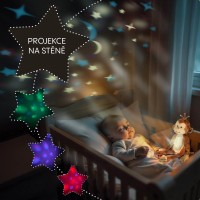 ZOPA Plyšový usínáček s projektorem a melodiemi
