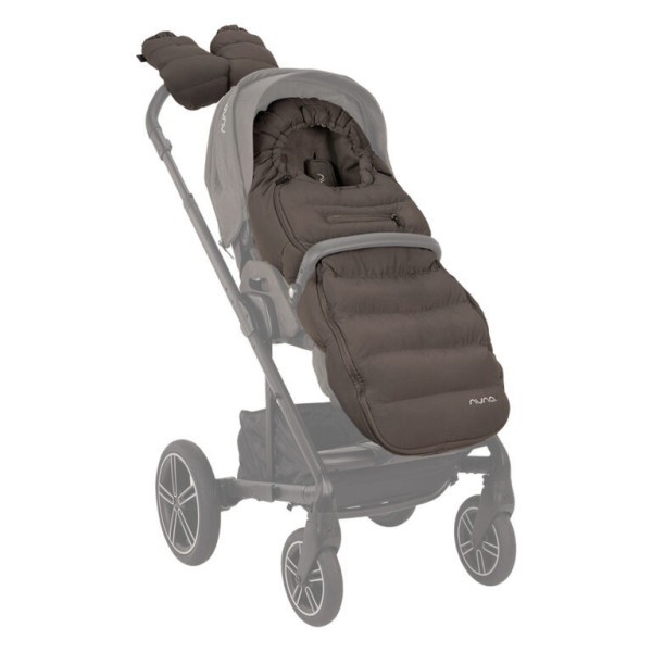 NUNA winter stroller set footmuff & gloves w/bag sada dětského fusaku a rukavic