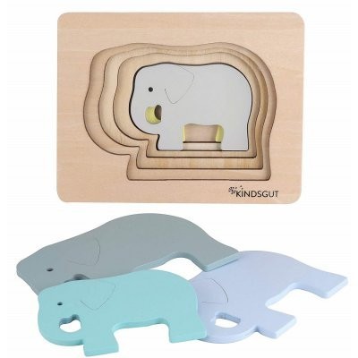 KINDSGUT Dřevěné puzzle