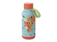 QUOKKA Nerezová termoláhev Solid Kids s poutkem 330 ml