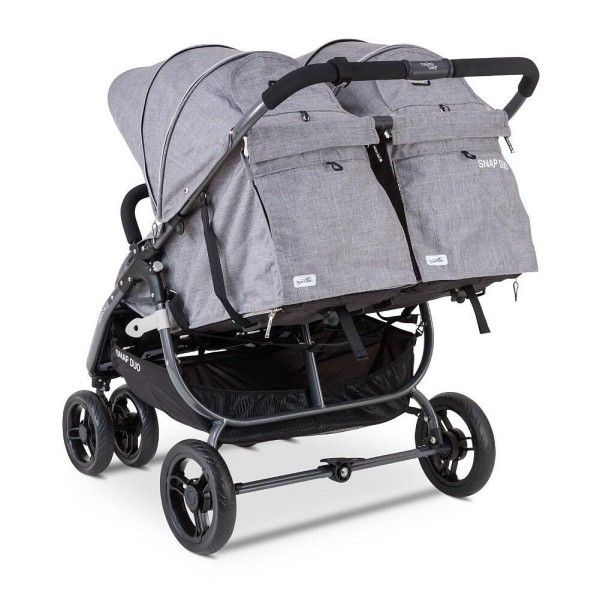 Kočárek dvojčatový  Valco Snap Ultra Duo Tailor Made Grey Marle