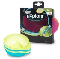 TOMMEE TIPPEE Explora Misky pro snadné nabírání, 4 ks