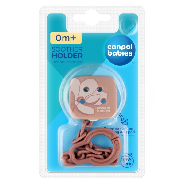 CANPOL BABIES Řetízek na dudlík GOLD