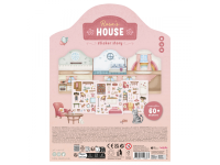 LITTLE DUTCH Knížka se samolepkami Dům Rosa