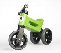 Odrážedlo FUNNY WHEELS Rider Sport modré 2v1, výška sedla 28/30cm nosnost 25kg 18m+ v sáčku