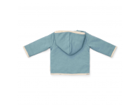 LITTLE DUTCH Kabátek oboustranný Stone Blue