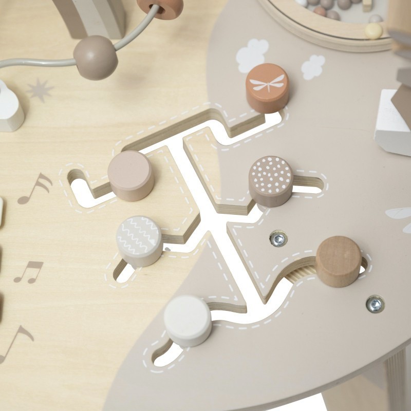 Label Label Stoleček s aktivitami