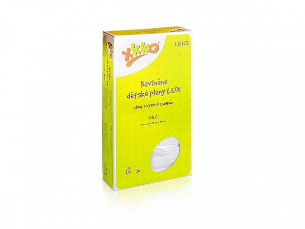 XKKO Vysokogramážní dětské pleny LUX 70x70 (10 ks)