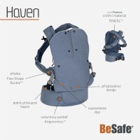 BESAFE Nosítko iZi Haven 3D Mesh